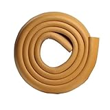 origin L字コーナーガード けが防止に 赤ちゃん お年寄りに優しい 介護 育児 コーナーガード角ガード 両面テープ付き テーブル ドア 本棚等に 長さ2m (ブラウン（茶色）) CCG2M-BR