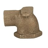 Elkhart製品1 / 2 x 3 / 8ドロップ耳エルボ銅エルボ