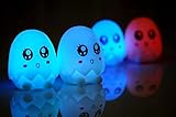 Domire 7色変更LED夜間ライトLovely Egg light-1pcs