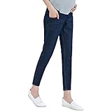 Zhuhaitf Fashion Care Belly Jeans Maternity Pencil Casual Pants Slim 妊娠中の女性のズボン Stretch Jean Trouser