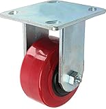 Shepherd Hardware 3278 4-Inch Rigid Polyurethane Caster, 600-lb Load Capacity by Shepherd Hardware