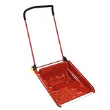 【除雪用】【ダンプ】コロ付きでラクラク移動 折りたたんでコンパクトに収納できる スノーダンプ