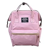 【Grandir】 がまぐち リュック レディース 大人可愛い マザーズバッグ 大容量 通勤 通学 選べるカラー11色 (ピンク)
