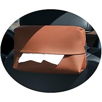 Amazon.co.jp: BM-STORE 本革調 レザー 車用ティッシュケース 車