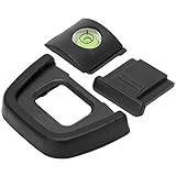 ビューファインダーアイカップ、特別に設計されたカメラアイカップトップコールドシューカバーニコンD7200 D750 D7100 D5100 D600 D300s D300 D90D80カメラ用プラスチックとゴム