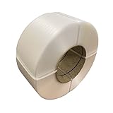 PPバンド 幅12mm 長さ3000m巻 1巻 自動梱包機用 手締め 荷造り 発送 梱包 【PP12-b1透明】