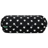 acortile 抱っこひも収納カバー M 日本製 【ブラックスターM×ブラック】 90日保証 リバーシブル 裏生地ブラック シッカリ生地