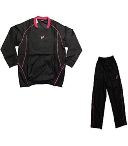 asics(アシックス) A77クルーネックスウェット上下セット Sサイズ [XA5018/XA5517] （90：ブラックー杢）（9090：ブラック杢×ブラック） Amazon.co.jp: asics(アシックス) A77クルーネックスウェット上下