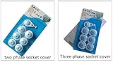 6Pcs Baby Safety Plug Socket Cover Children Kids Electric Socket Security Lock Protection BY EagleWo