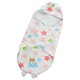 blackblumeフランネルソフトコットンベビーおくるみブランケットSleeping Bag with Cut猫耳
