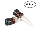 OUNONA 6本の屋内植物ハウスプラント自動水滴灌漑給水システムフラワーポットWatererツール