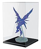 ホビーベース プレミアムパーツコレクション モデルカバープラス 特大 ベースカラーブラック PVC製 W30×D30×H44cm(内寸) K103BK ディスプレイケース