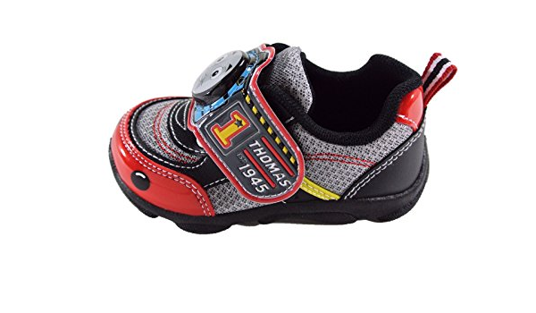 Amazon きかんしゃトーマス 光る フラッシュライト スニーカー 16cm 運動靴 スニーカー