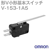 オムロン(OMRON) V-153-1A5 形V小形基本スイッチ (ヒンジ・長レバー形) NN