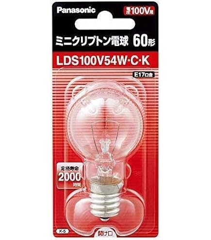 Amazon.co.jp: パナソニック ミニクリプトン54W LDS110V54WWK : ホーム