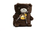 Towel Treat Plush Blanket, Small Bear by Towel Treat