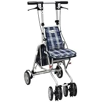 Amazon | 島製作所 サニーウォーカーSP (中:H92-86cm) (GCブルー) 耐