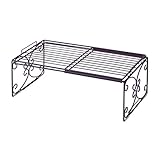 伸縮シューズラック　　ブラウン