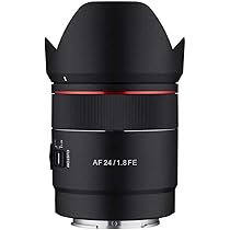 Amazon.co.jp: SAMYANG 単焦点レンズ AF 24mm F1.8 FE ソニーEマウント