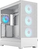 Fractal Design Pop XL Air RGB ホワイト 強化ガラス クリアティント E-ATX コンピューターケース - (FD-C-POR1X-01)