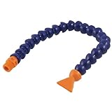 パープルオレンジ4 "フラットスパウト柔軟なオイルクーラントパイプホース11.9スレッド「長期