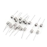 10個6ミリメートルX 30ミリメートル軸は速断ヒューズガラス管15Amp 250Vをリード