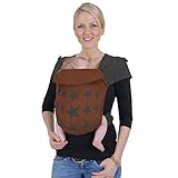 Hoppediz Hop-Tye Classic Baby Carrier Sling (Jacquard Los Angeles Copper) by Hoppediz