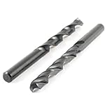 uxcell ハイスドリル　ドリル刃　ストレートシャンク　HSS製　穴あけ　9.1mm径　2個入り