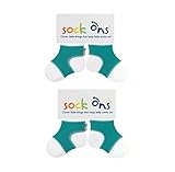 Sock Ons 6-12 Months - TWIN PACK Gift Wrap Available (Turquoise Twin Pack) by Sock Ons