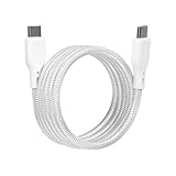 オウルテック Type-Cケーブル 1m マグネットケーブル 【PD60W/急速充電/データ転送/480Mbps】磁力でまとまる USB-C Type-C to Type-Cケーブル ホワイト OEC-CBMGCC10-WH