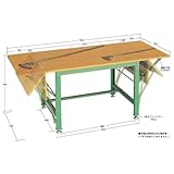 OS(大阪製罐) 補助天板付作業台 WKW1570J