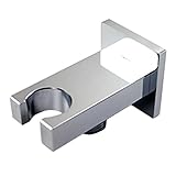 Fenteer ハンドヘルド　シャワーヘッド　壁コンセント　ブラケットホルダー　コネクタ　ユニバーサルブラケット　2タイプ選べる - 平方