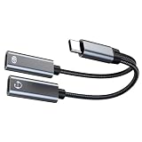 USB Cスプリッター1 In 2 OUT DOUBLE USB CHEADPHONE充電アダプタータイプサウンドアダプターPD60W高速充電ケーブルタイプ