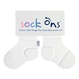 Sock Ons - 12-18 Months in WHITE by Sock Ons