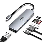 デュアルHDMI ICZI USB C ハブ 11-in-1 トリプルディスプレイ Type C ハブ 4K 30Hz HDMI 1080P VGA USB 3.0 100W PD対応 イーサネット SD/TF マルチディスプレー Type C 変換アダプタ ドッキングステーション MacBook Pro/MacBook Air/iPad Pro/Surface/Switchなど対応