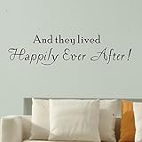 Pop Decors and they lived happily ever after Wall Stickers by Pop Decors
