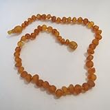 Baltic Amber Child Necklace, 15 inches (Baroque, Raw Honey) by Momma Goose [並行輸入品]