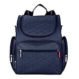 ファッション ベビーおむつ　ボトル　収納　ミイラバッグ　リュックサック　防水　バッグ　マザーズバッグ　全5色WMTYE12 (ブルー)