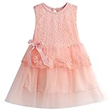 MIOIM® ベビー キッズ フォーマル ドレス 菊花柄 レース チュチュ 風 スカート 発表会 結婚式 入園式 文化祭 演奏会 花嫁介添人 パーティー ベビー 子供 かわいい ワンピース お嬢様ノー