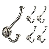 Franklin真鍮133077 M Cirqueコート&帽子フック 5 Pack 133077M 5