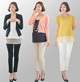 3色展開　オフィス＆フォーマル　ストレッチ　マタニティ　パンツ【30000101270】 (M(ストレート), ブラック)