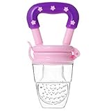 Outflower おしゃぶり シリコーン おしゃぶりホルダー 新生児 かわいい 赤ちゃん用 キャップ付 ブレイン替乳首 ベビー用品 幼児 6ヶ月以上/M