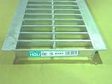 U字溝用グレーチング(普及型) 適用みぞ幅180mm 長さ995mm 適用荷重:乗用車(T-2) HGU-180-19