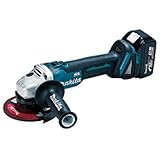 マキタ:125ミリ充電式ディスクグラインダ GA504DRT