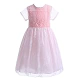 Pettigirlガールズワンピース レイヤードドレス パーティー 140cm [並行輸入品]