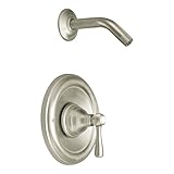 Moen T2112NHBN Kingsley Posi-Temp Shower Trim Kit without Valve, Brushed Nickel [並行輸入品]