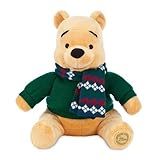 Winnie the Pooh Plush Christmas Holiday - Medium - 12'' by Disney by Disney [並行輸入品]