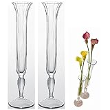 【2個セット販売】エイチツーオー　H1231　Flower Vase スマート L　サイズ： 50 x 18 x 16.5 cm