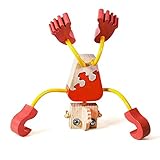 木人形（１４号） 自由自在にポーズを変えて楽しむことができます。可愛い木のおもちゃ 木育