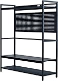 Contieaks(コンティークス) ゲーミングラック 幅120×奥行40×高さ140(cm) ブラック セクターV3 459733
